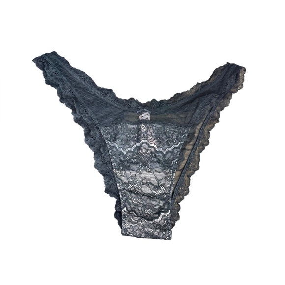 Victoria's Secret Dream Angels Brazilian Slip Panty Black - Picture 2 of 6